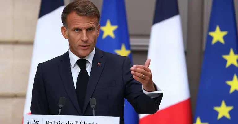 France President Emmanuel Macron